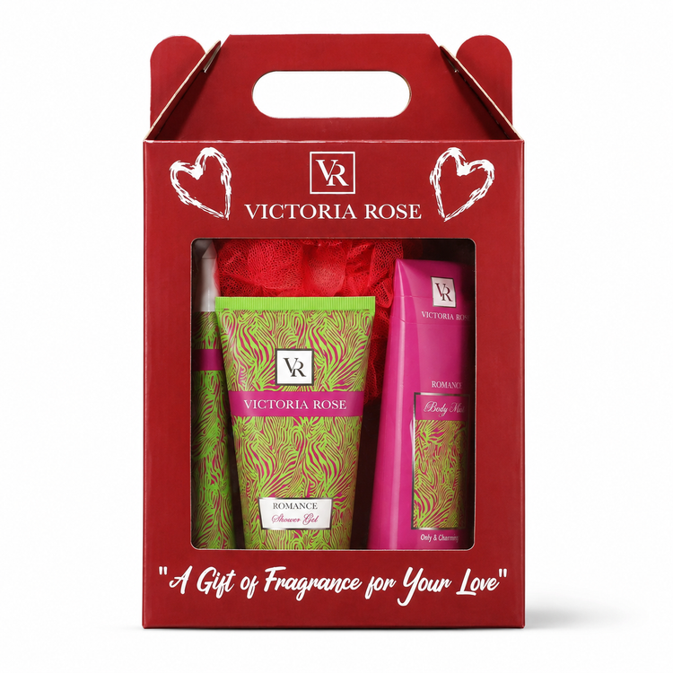 ست هدیه ویکتوریا رز Victoria Rose مدل Romance